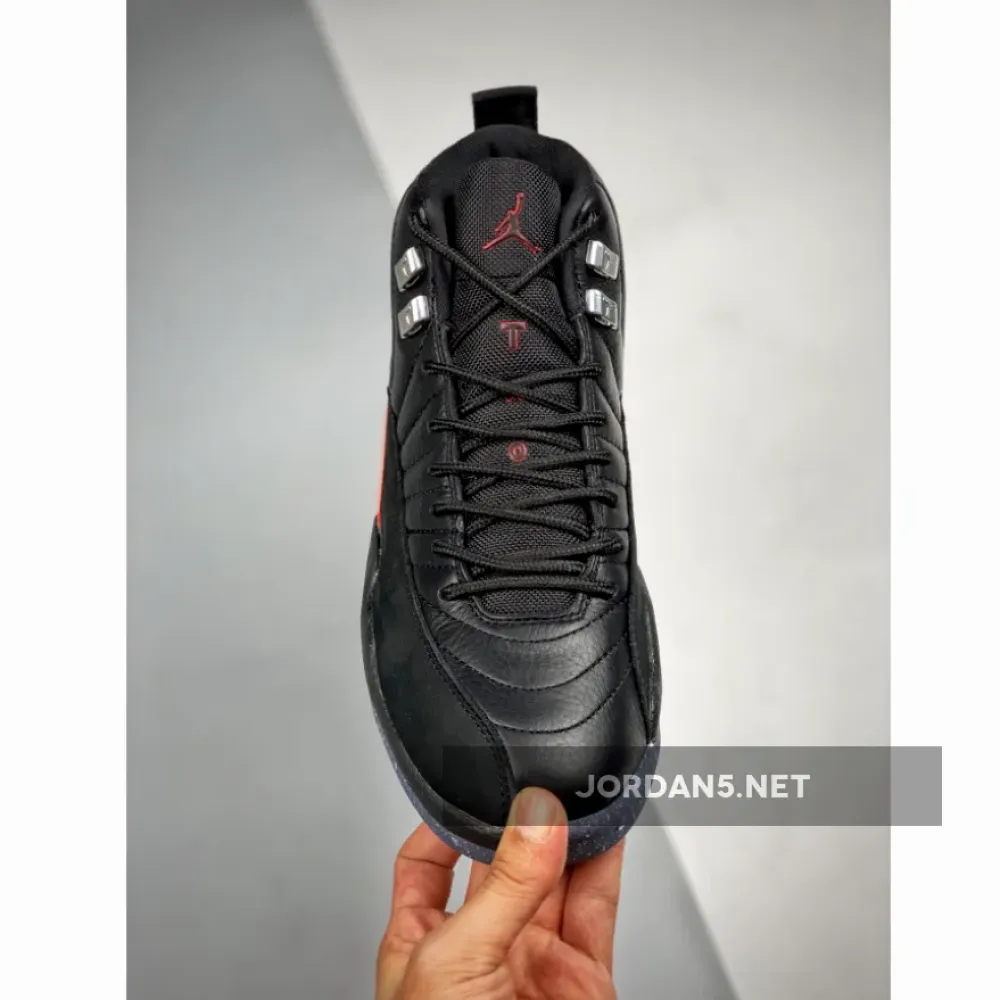 Air Jordan 12 ‘Utility’ Black/Black-Bright Crimson-White DC1062-006