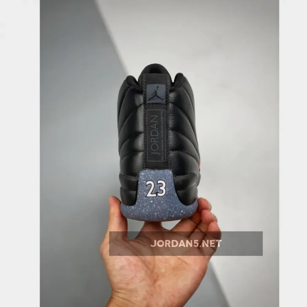Air Jordan 12 ‘Utility’ Black/Black-Bright Crimson-White DC1062-006