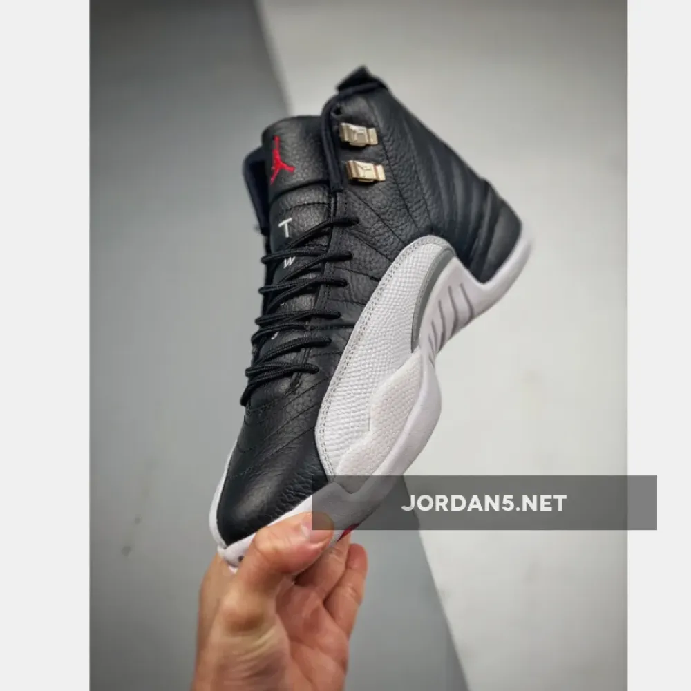 Air Jordan 12 “Playoff” Black/Varsity Red/White  CT8013-006