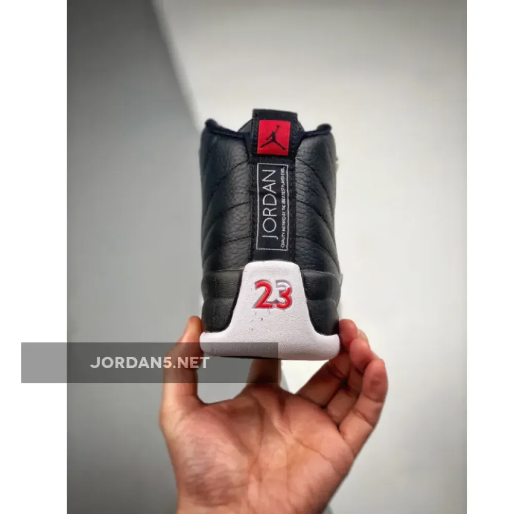 Air Jordan 12 “Playoff” Black/Varsity Red/White  CT8013-006