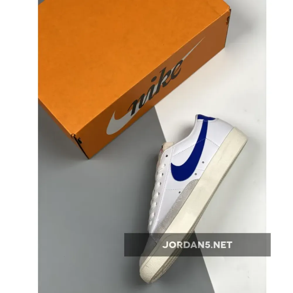 Nike Blazer Low White/Hyper Royal  DA6364-103