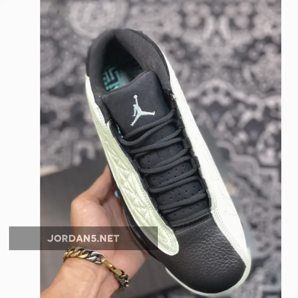 Air Jordan 13 Low ‘Singles Day’ Black/Barley Green  DM0803-300