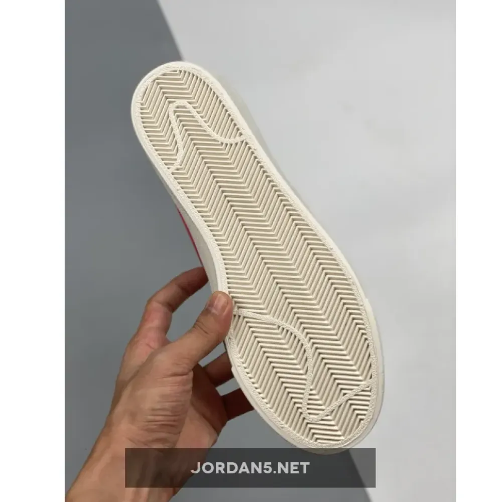 Nike Blazer Low Grey White Removable Swoosh DH4370-002