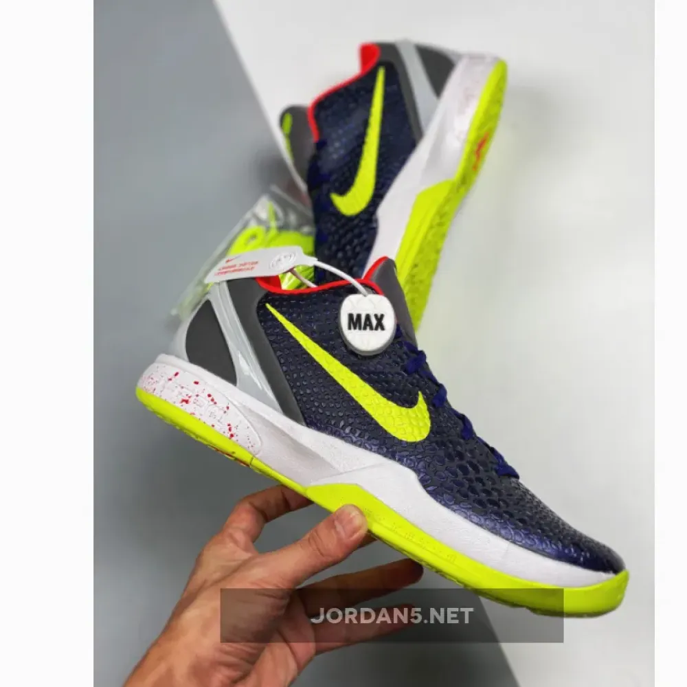 Nike Kobe 6 Protro “Chaos” Ink/Dark Grey-White-Volt CW2190-500