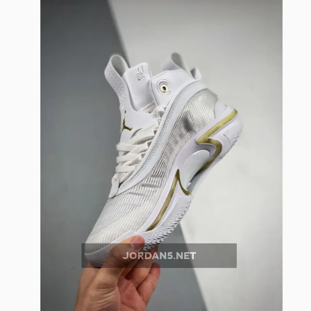 Air Jordan 36 “Glory” White/Black-Metallic Gold  DJ4482-100