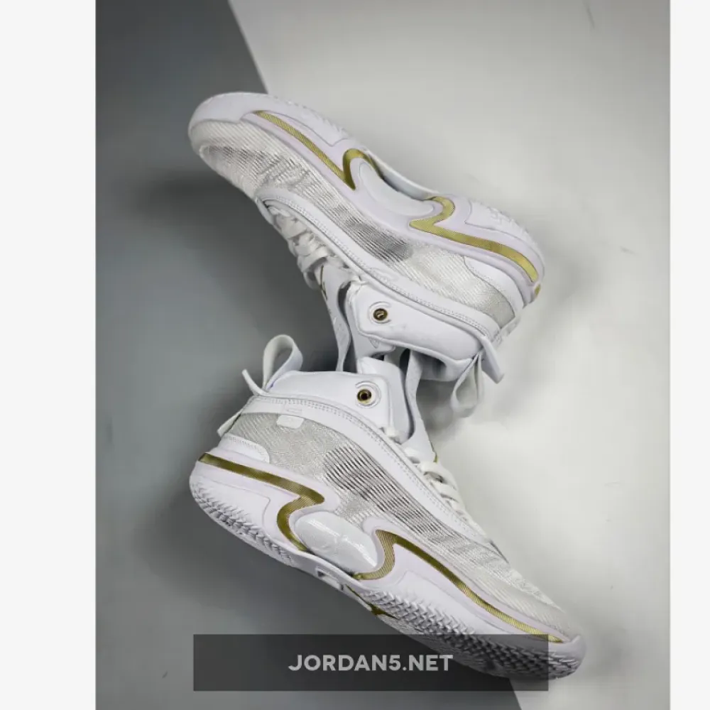 Air Jordan 36 “Glory” White/Black-Metallic Gold  DJ4482-100