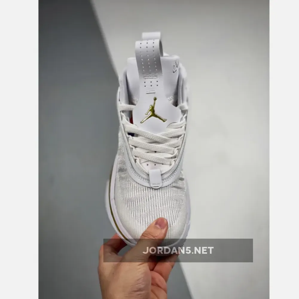 Air Jordan 36 “Glory” White/Black-Metallic Gold  DJ4482-100