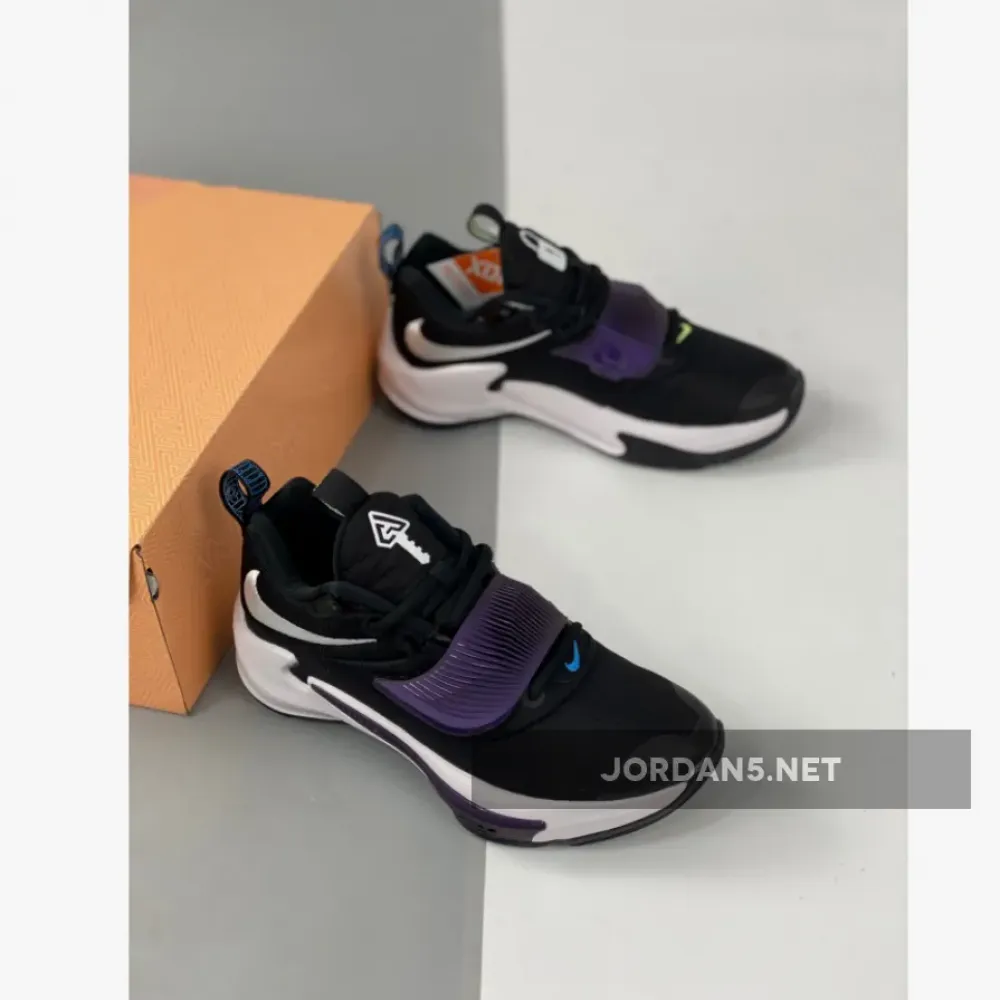 Nike Zoom Freak 3 “Project 34” Black/Light Photo Blue-White DA0695-001