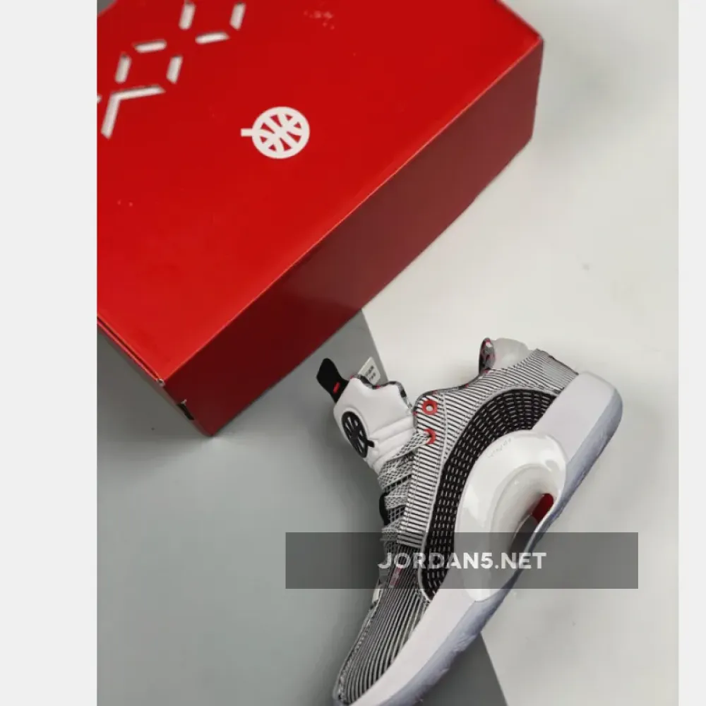 Air Jordan 35 Low “Quai 54” White/Black-University Red DJ2830-106