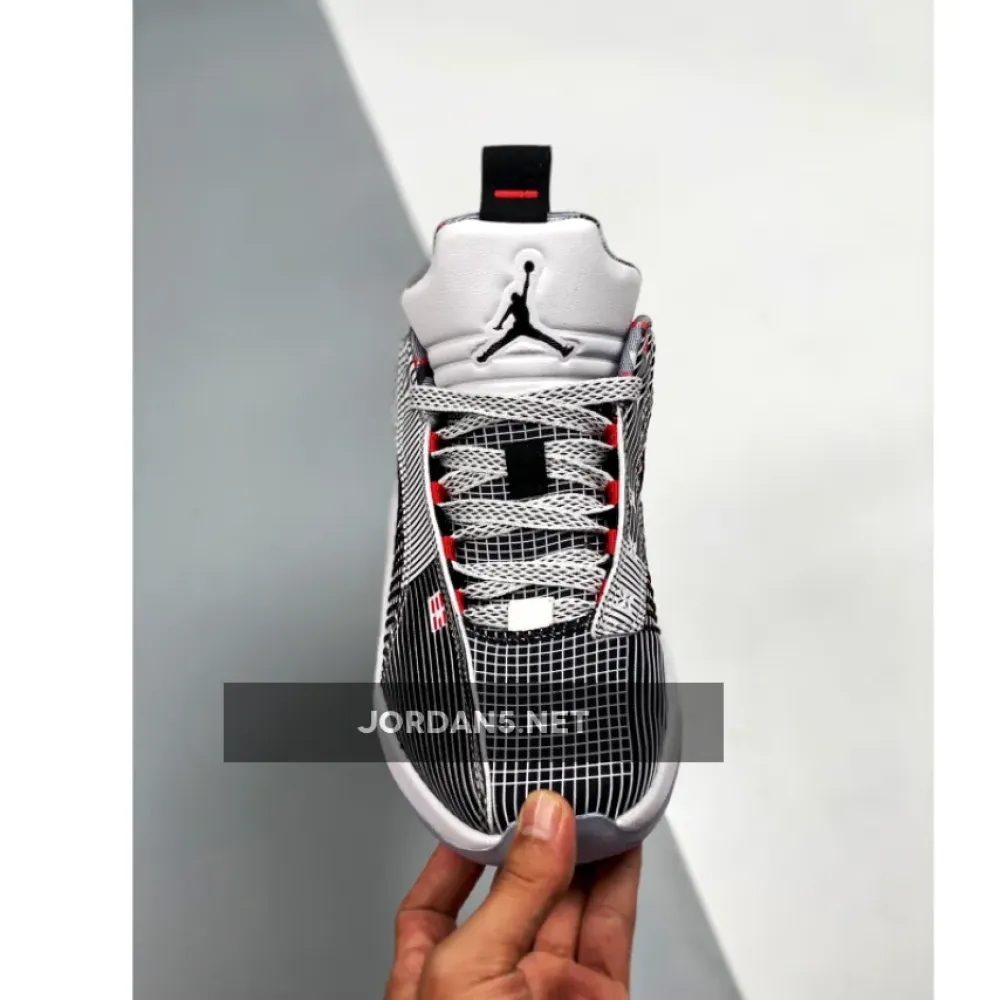 Air Jordan 35 Low “Quai 54” White/Black-University Red DJ2830-106