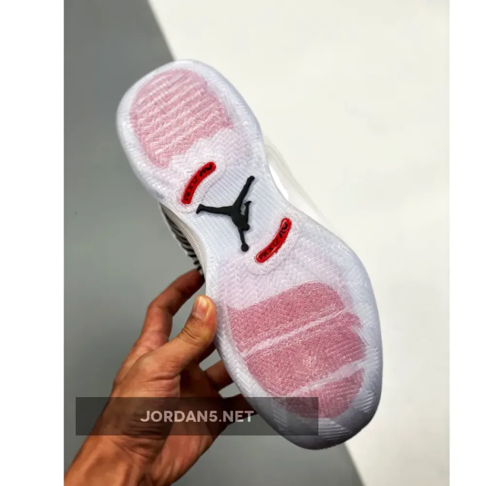 Air Jordan 35 Low “Quai 54” White/Black-University Red DJ2830-106