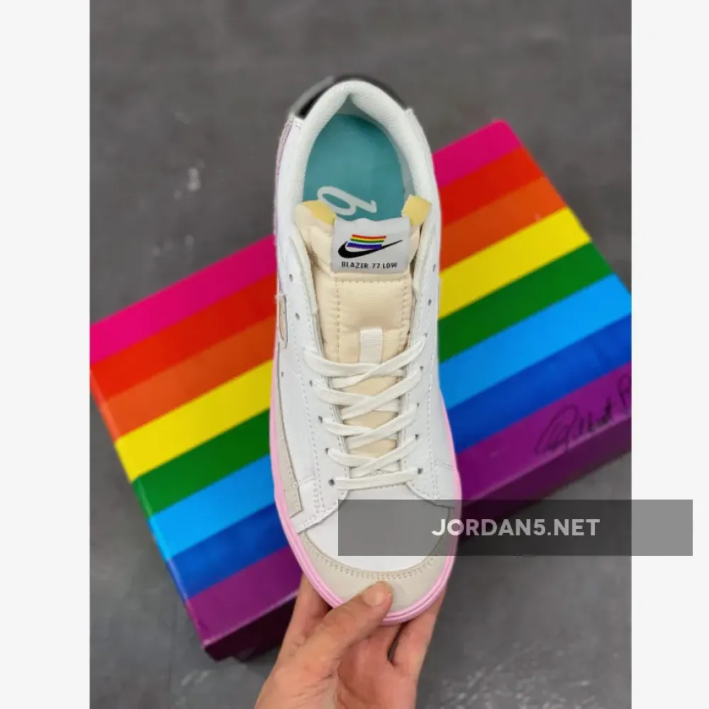 Nike Blazer Low ’77 “Be True” White  DD3034-100