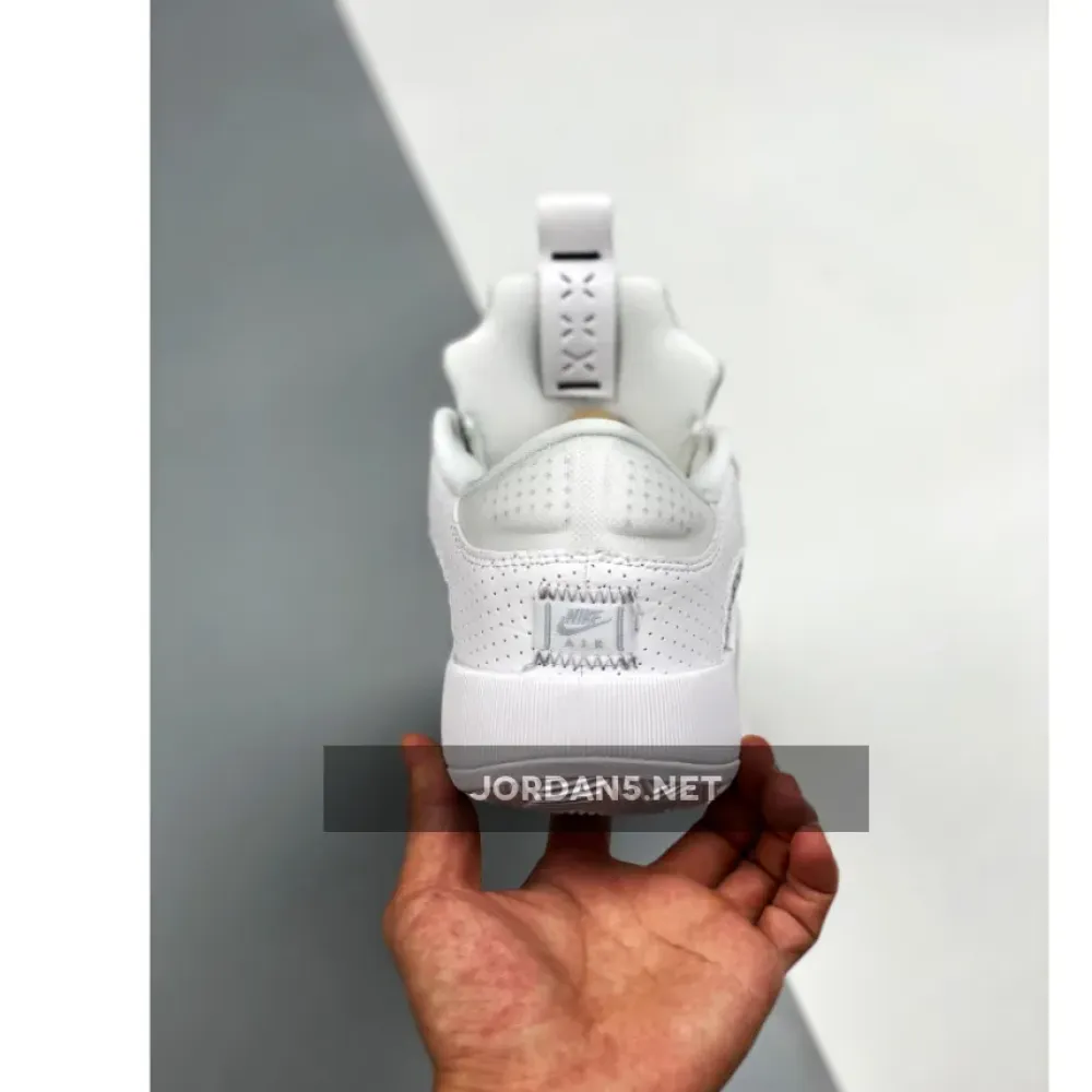 Air Jordan 35 Low White/White-Metallic Silver CW2459-100