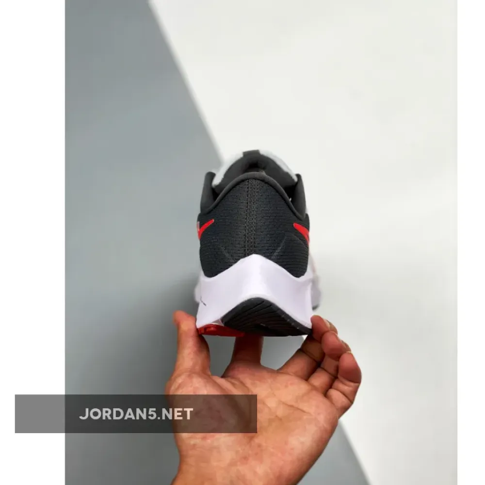 Nike Air Zoom Pegasus 38 Pure Platinum/Wolf Grey/Iron Grey/Chile Red CW7356-004