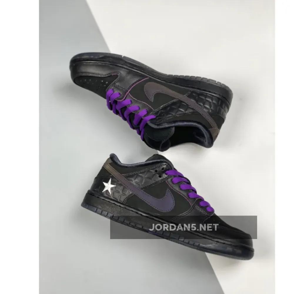 Familia x Nike SB Dunk Low ‘First Avenue’ Black/Voltage Purple-White DJ1159-001