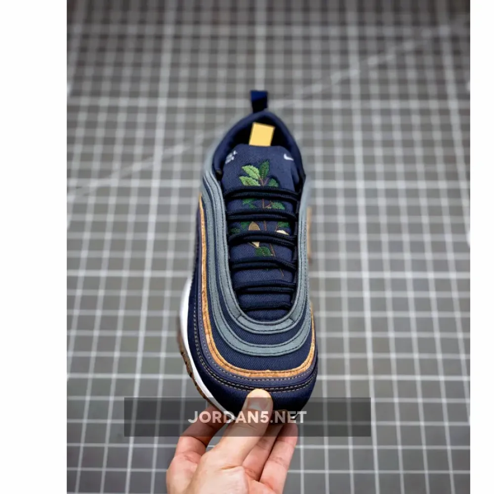 Nike Air Max 97 “Cork” Hasta/Obsidian/Thunder Blue/Bucktan/White/Wheat DC3986-300