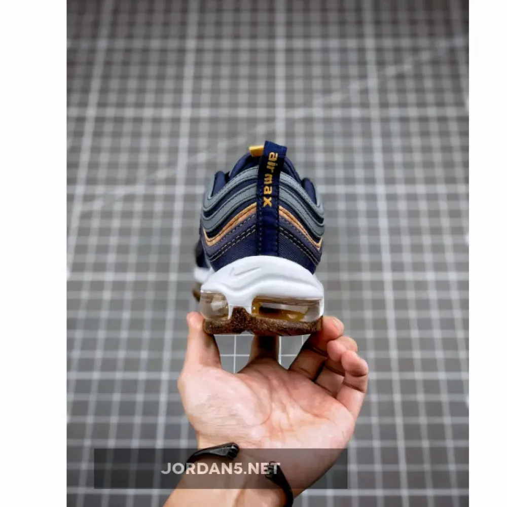 Nike Air Max 97 “Cork” Hasta/Obsidian/Thunder Blue/Bucktan/White/Wheat DC3986-300