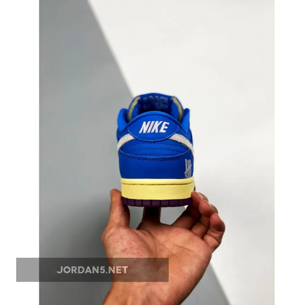 Undefeated x Nike Dunk Low Royal/Purple-White DH6508-400