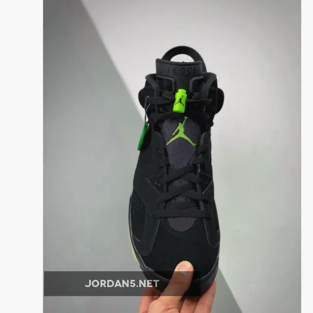 Air Jordan 6 Black/Electric Green  CT8529-003