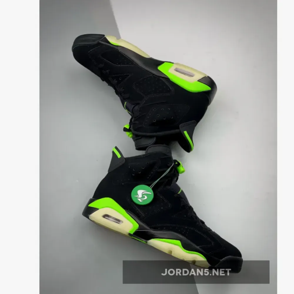 Air Jordan 6 Black/Electric Green  CT8529-003