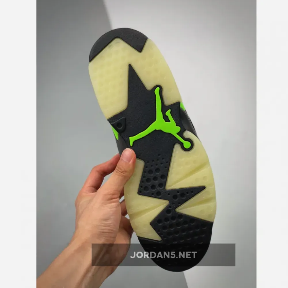Air Jordan 6 Black/Electric Green  CT8529-003