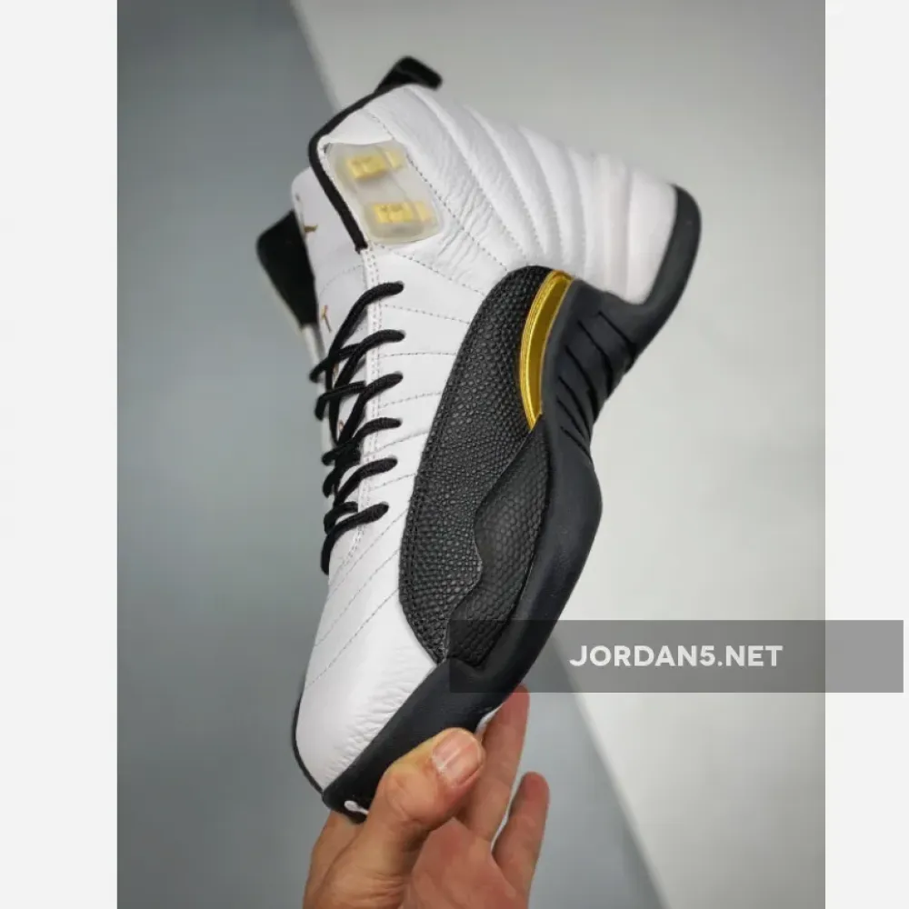 Air Jordan 12 ‘Royalty’ White/Black-Metallic Gold CT8013-170