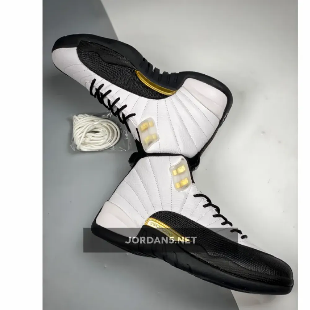 Air Jordan 12 ‘Royalty’ White/Black-Metallic Gold CT8013-170