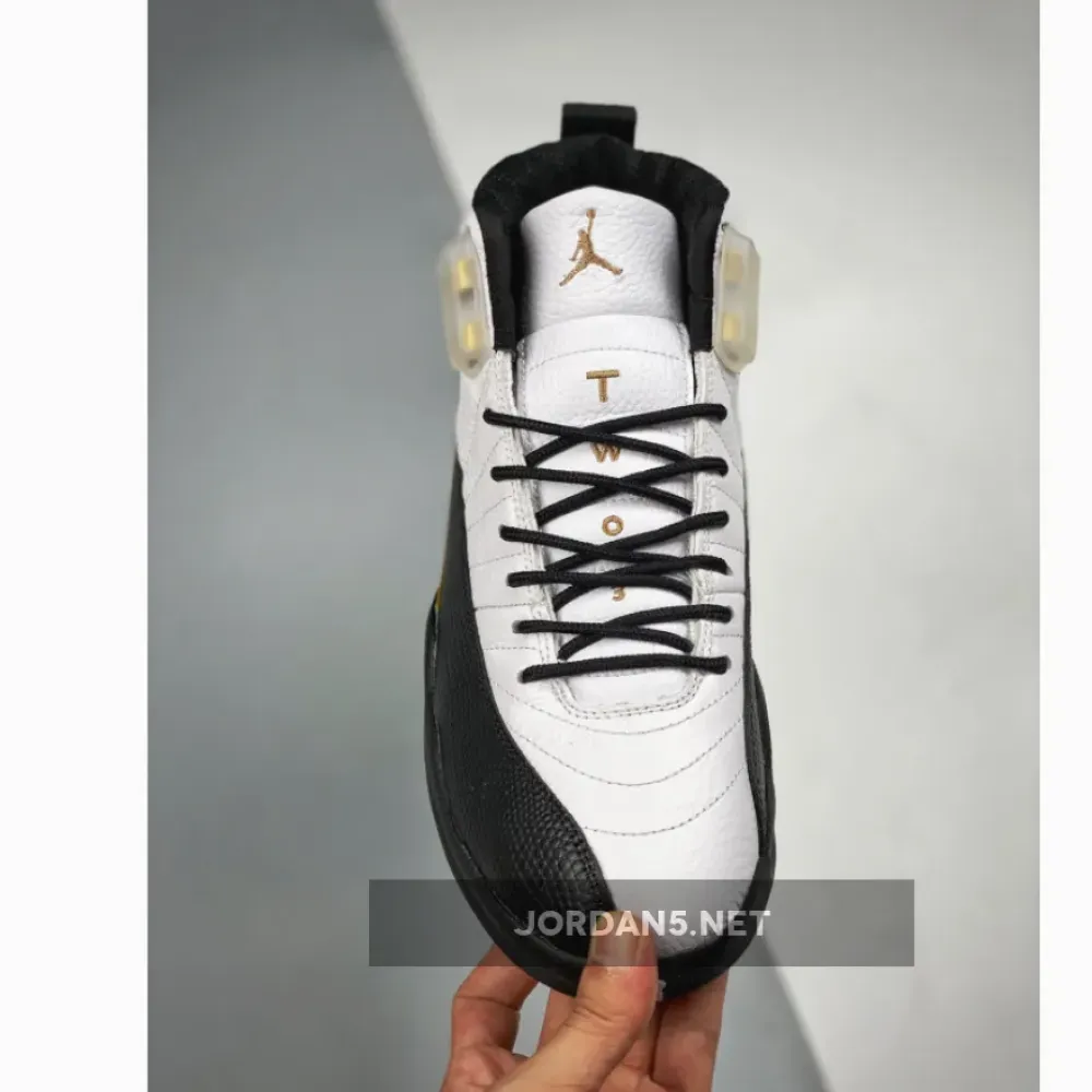 Air Jordan 12 ‘Royalty’ White/Black-Metallic Gold CT8013-170