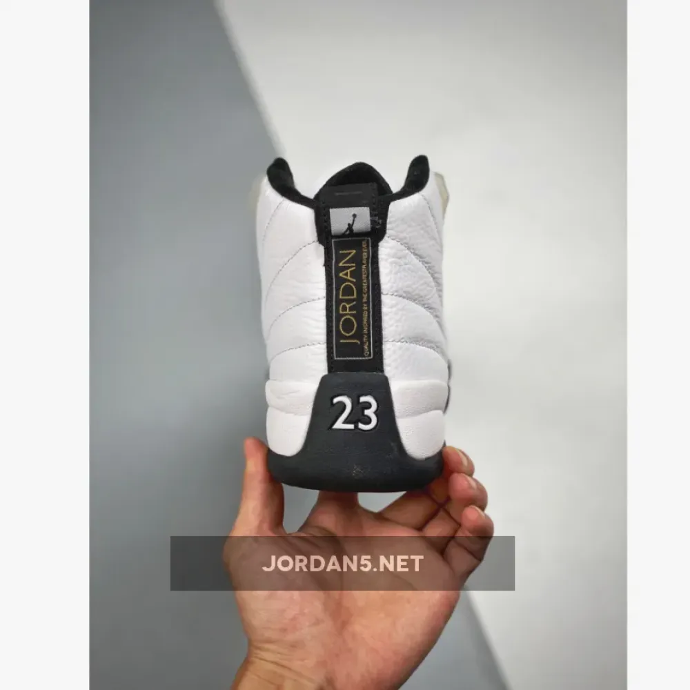 Air Jordan 12 ‘Royalty’ White/Black-Metallic Gold CT8013-170