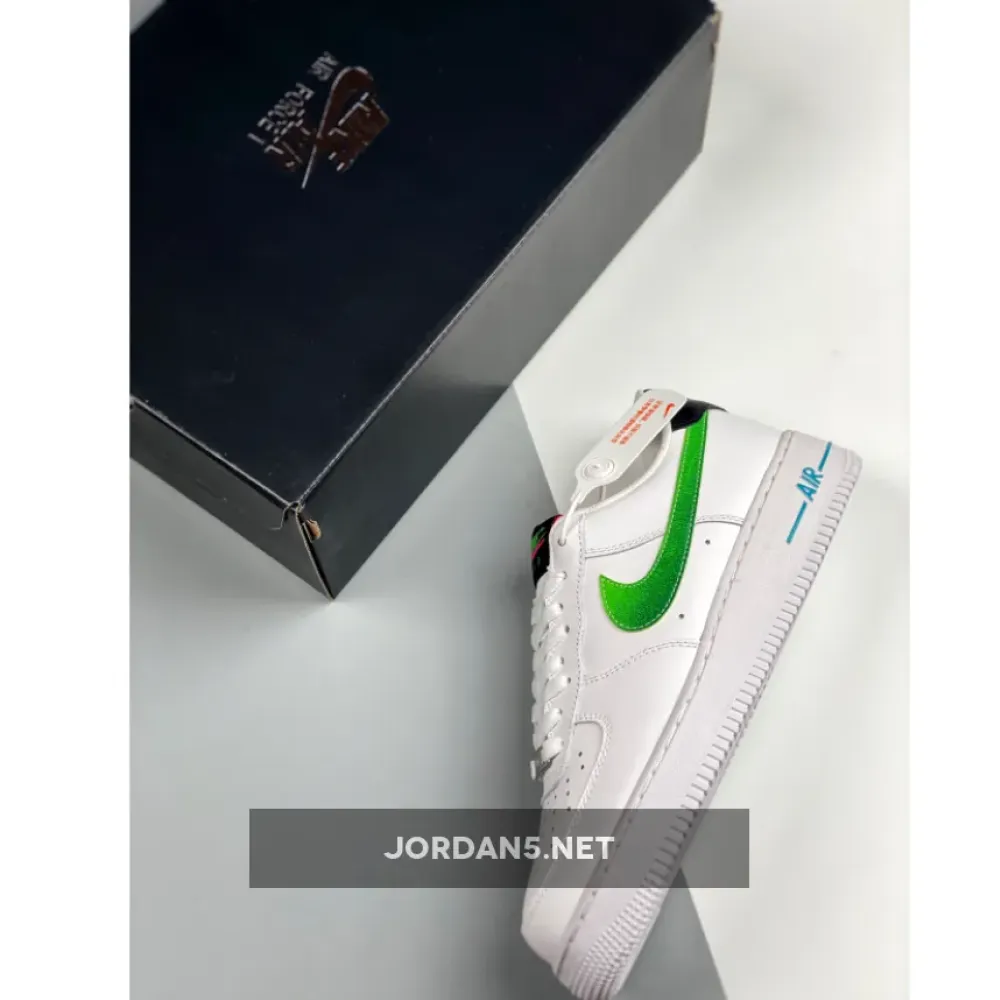 Nike Air Force 1 Low White Green Pink  DJ5148-100