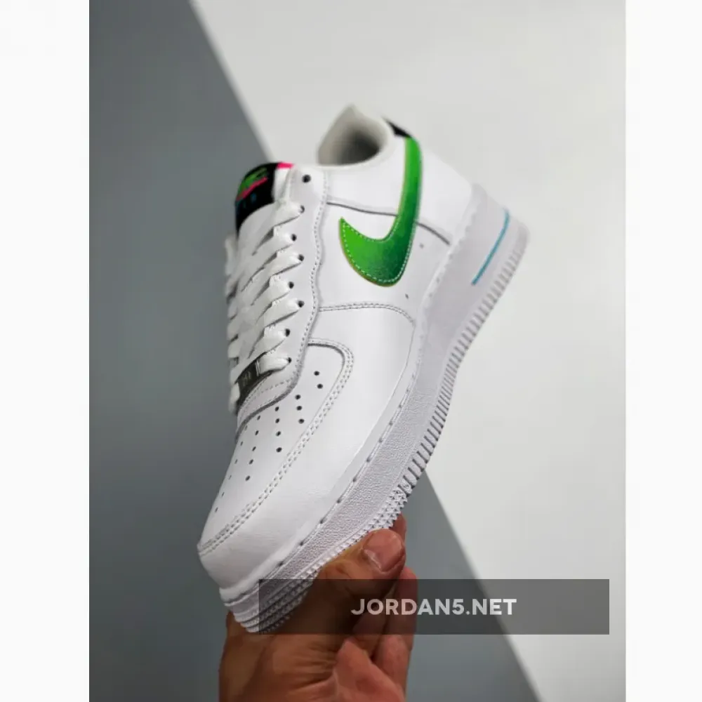 Nike Air Force 1 Low White Green Pink  DJ5148-100
