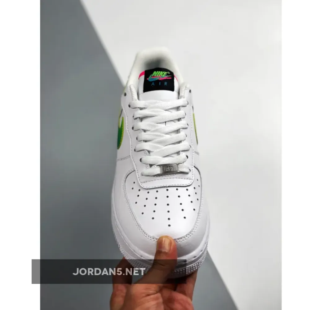 Nike Air Force 1 Low White Green Pink  DJ5148-100