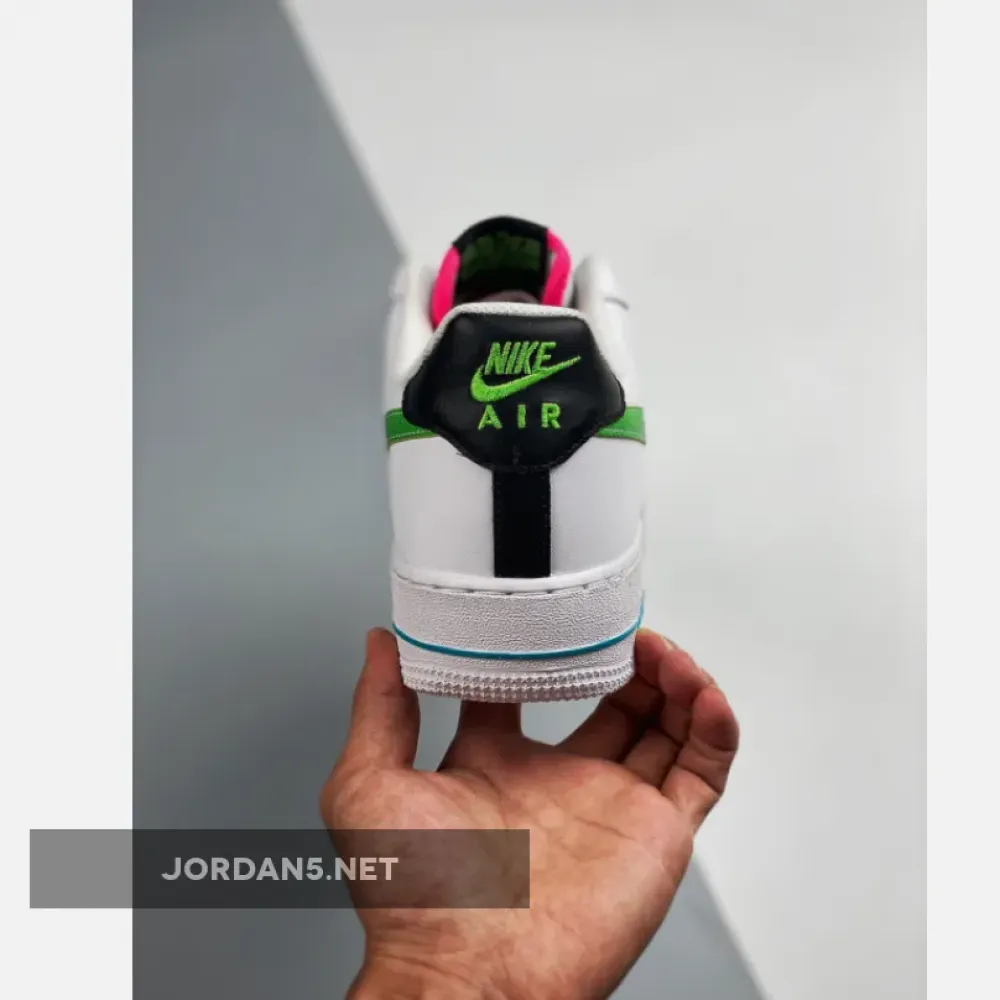 Nike Air Force 1 Low White Green Pink  DJ5148-100