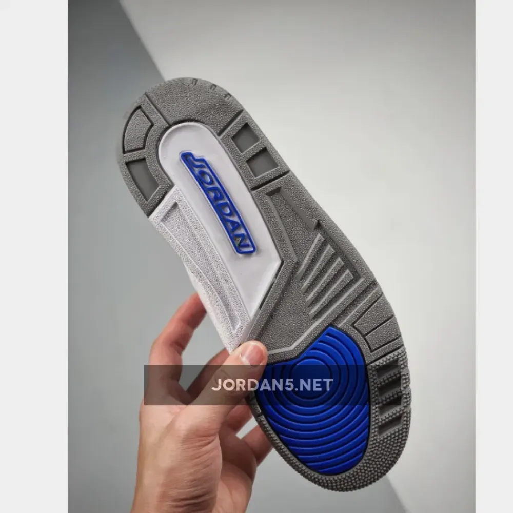 Air Jordan 3 White/Black-Cement Grey-Racer Blue CT8532-145