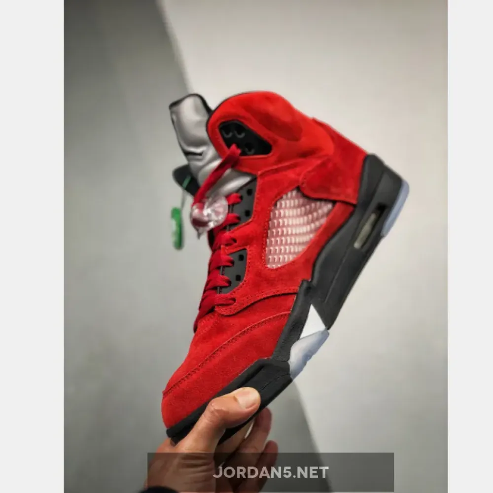 Air Jordan 5 “Raging Bull” Varsity Red/Black-White DD0587-600