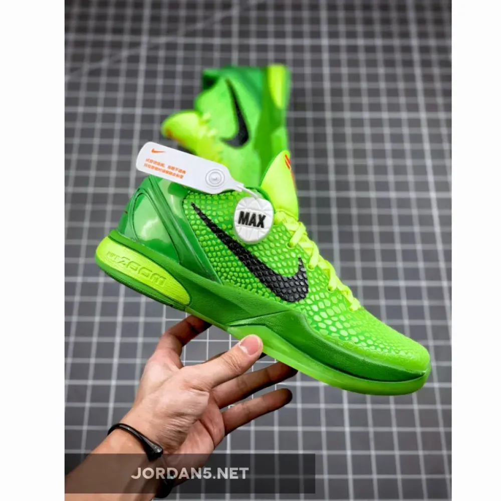 Nike Kobe 6 Protro “Grinch” Green Apple/Volt-Crimson-Black CW2190-300