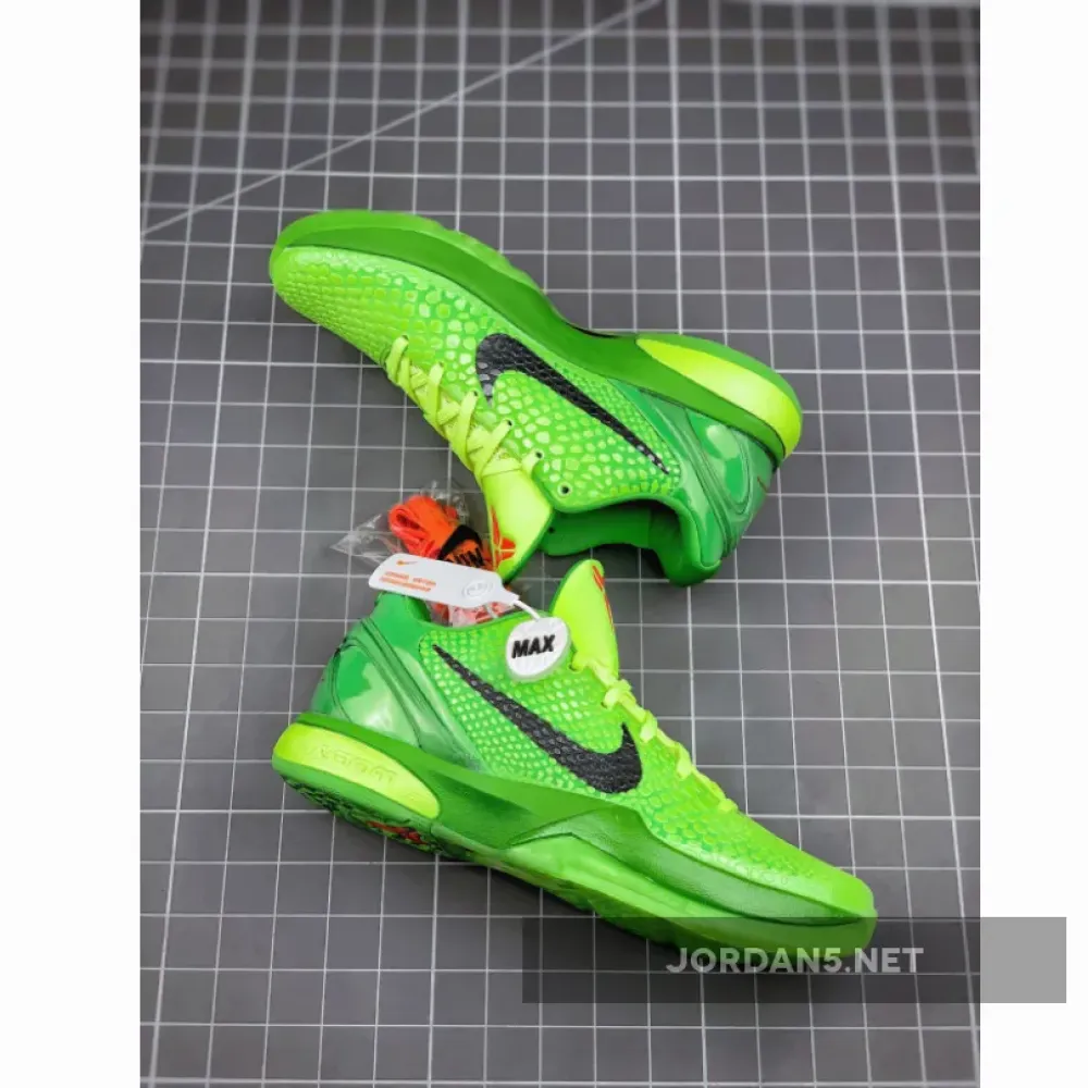 Nike Kobe 6 Protro “Grinch” Green Apple/Volt-Crimson-Black CW2190-300