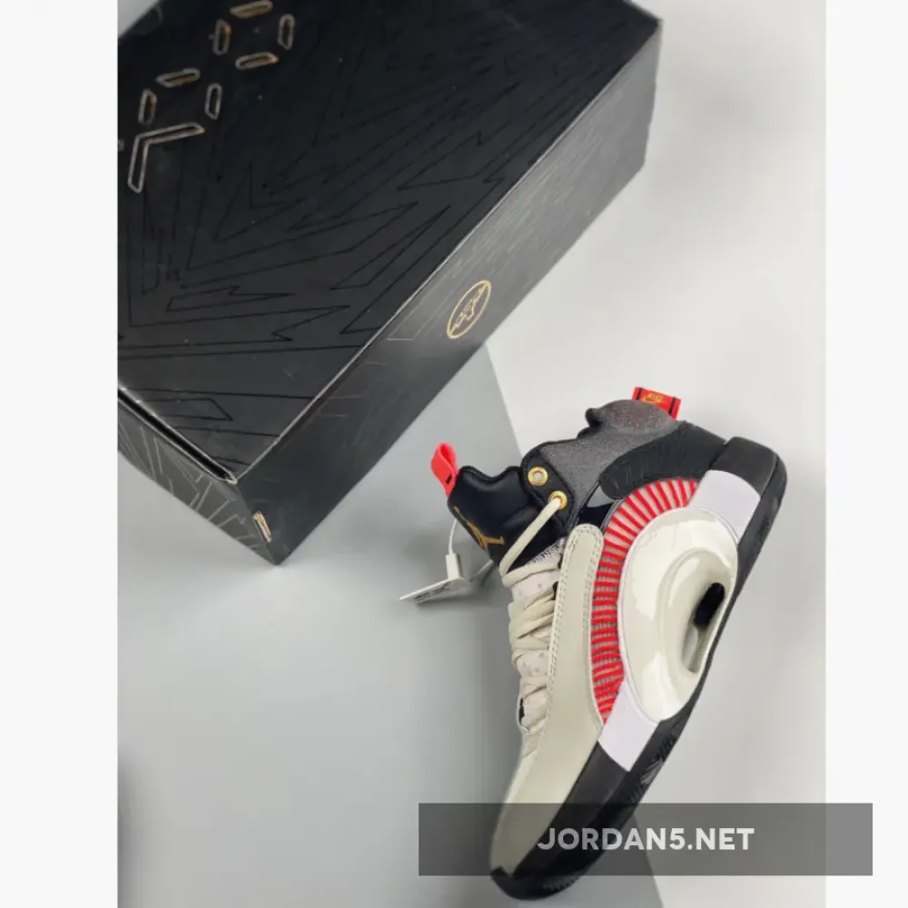 Titan x Air Jordan 35 Grey/Charcoal-Black  DD4701-001