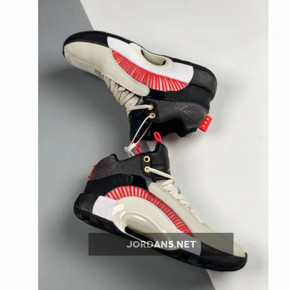 Titan x Air Jordan 35 Grey/Charcoal-Black  DD4701-001