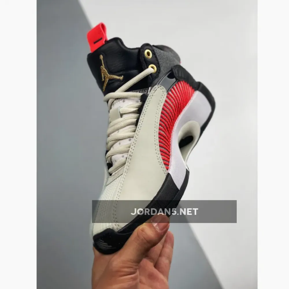 Titan x Air Jordan 35 Grey/Charcoal-Black  DD4701-001