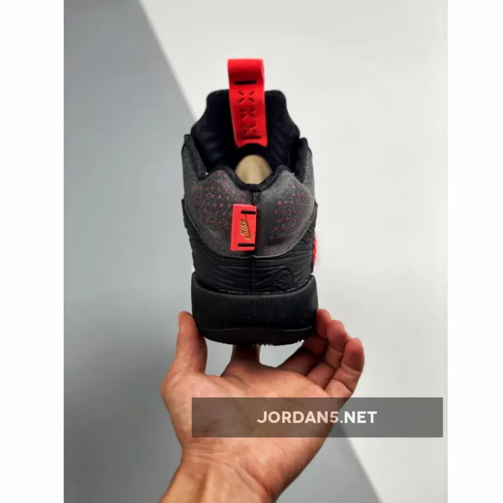 Titan x Air Jordan 35 Grey/Charcoal-Black  DD4701-001