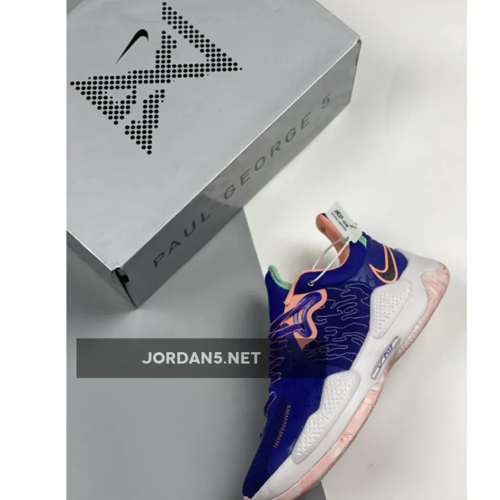 Nike PG 5 Lapis/Blue Void/Crimson Bliss  CW3143-400