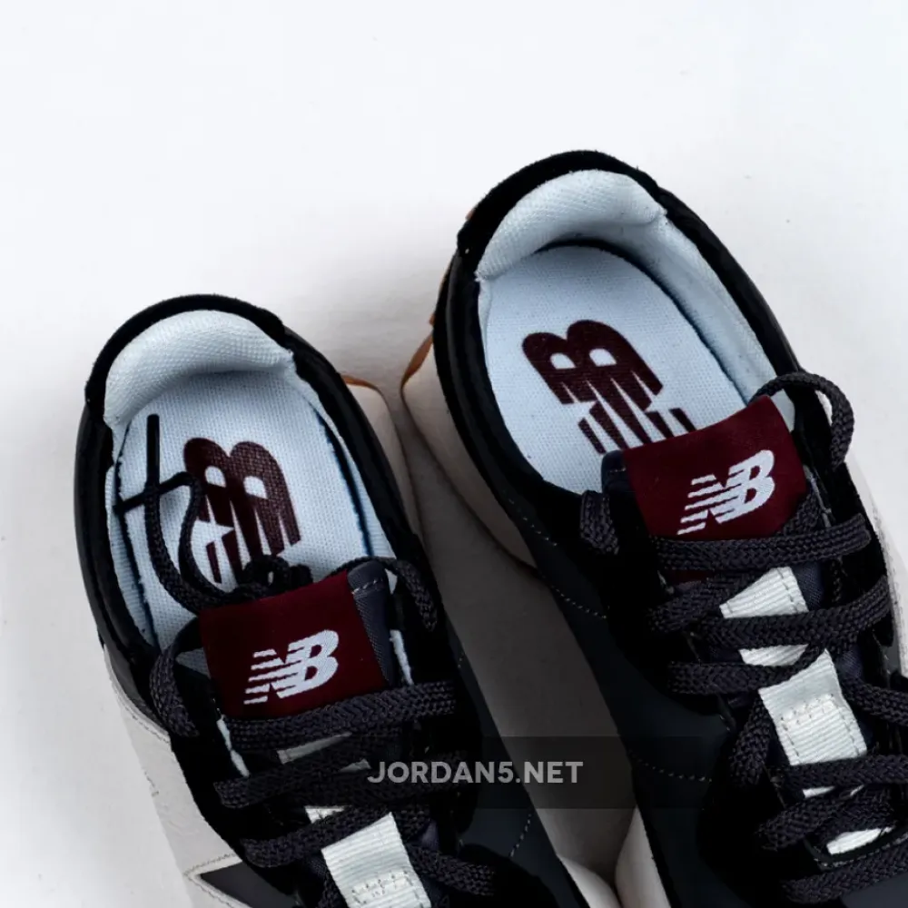 New Balance 327 Black Grey White Gum WS327KC