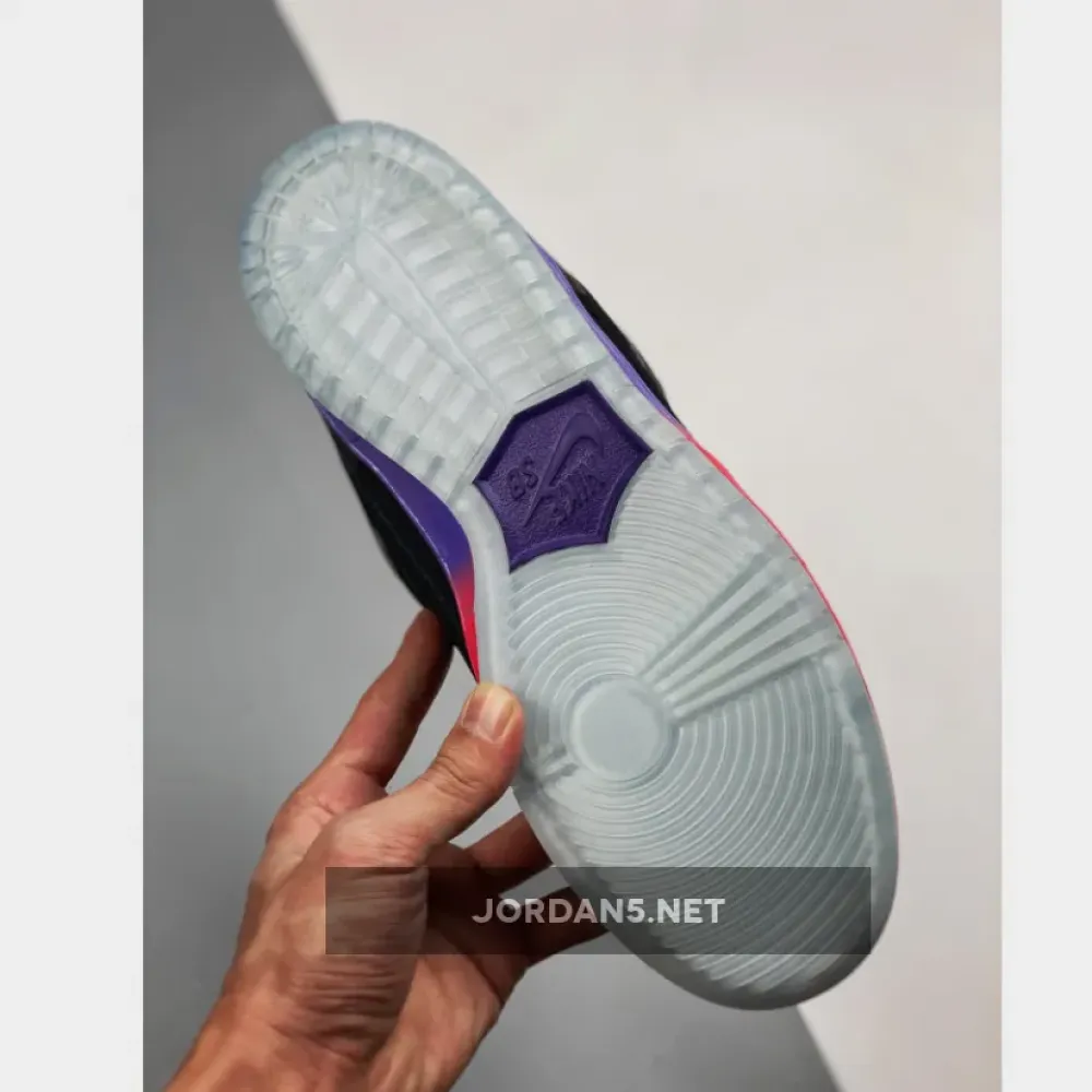 Nike SB Dunk Low “BHM” Black/Black-Purple Venom  504750-001