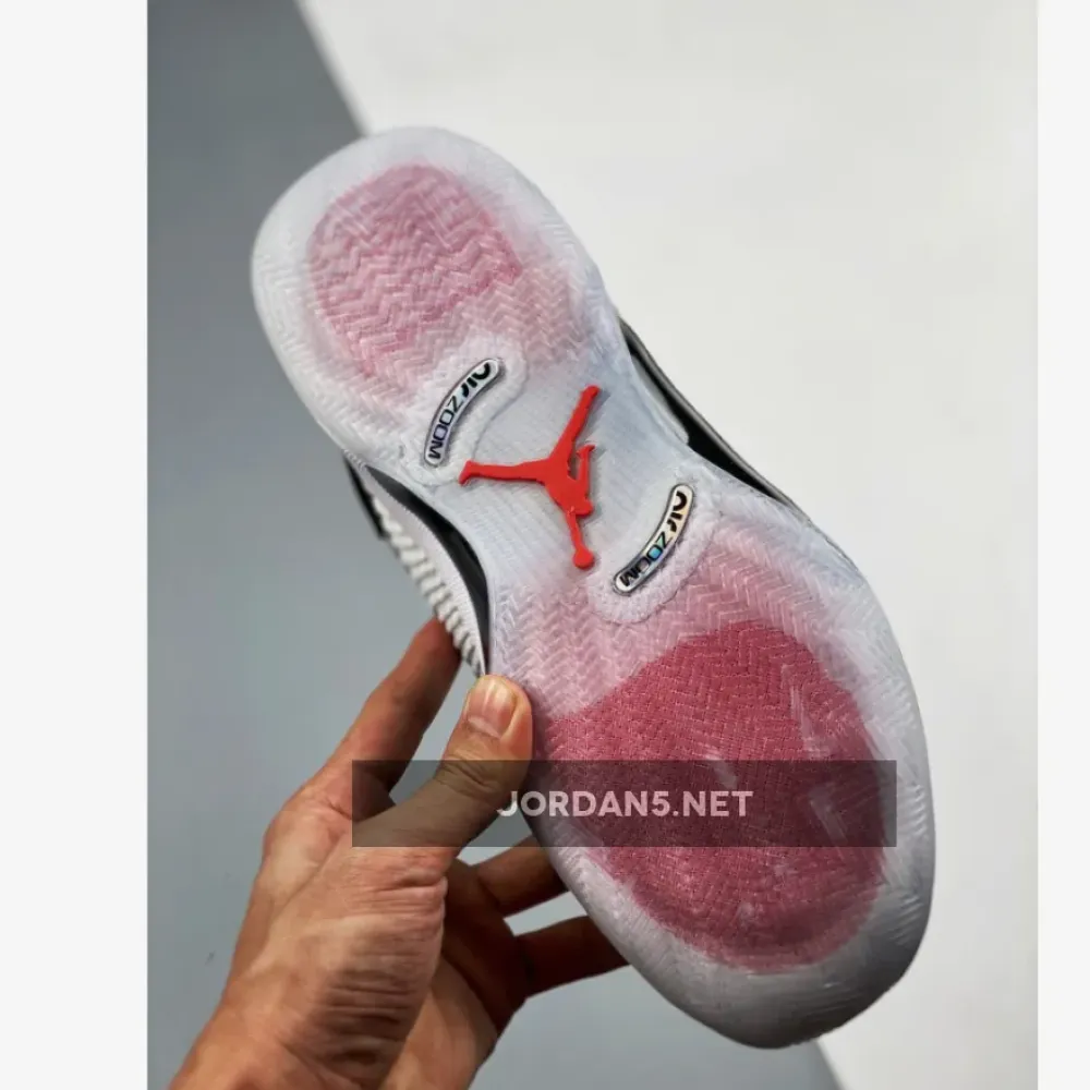 Air Jordan 35 “DNA” White/Black-Fire Red CQ4227-001