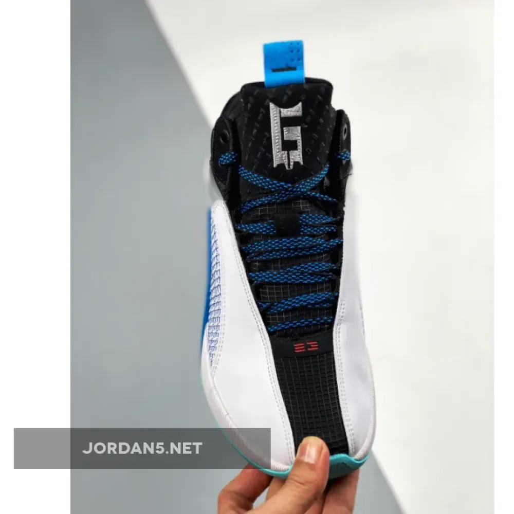 Air Jordan 35 “Morpho” White Blue Black DA2625-103