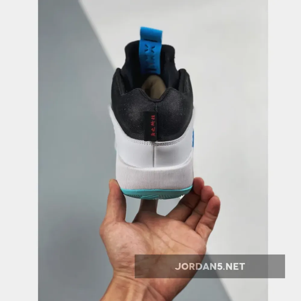 Air Jordan 35 “Morpho” White Blue Black DA2625-103