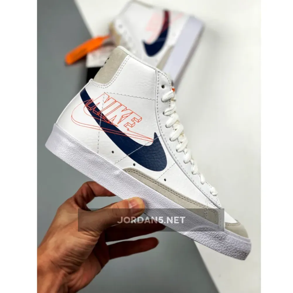 Nike Blazer Mid Reverse Logo White DA4651-100