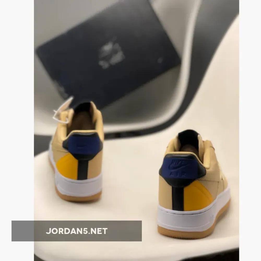 NBA x Nike Air Force 1 Low Tan Yellow  CT2298-200