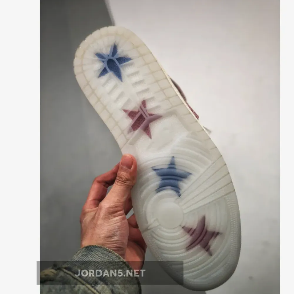 Trophy Room x Air Jordan 1 High OG SP White/Varsity Red/Sail/Black DA2728-100